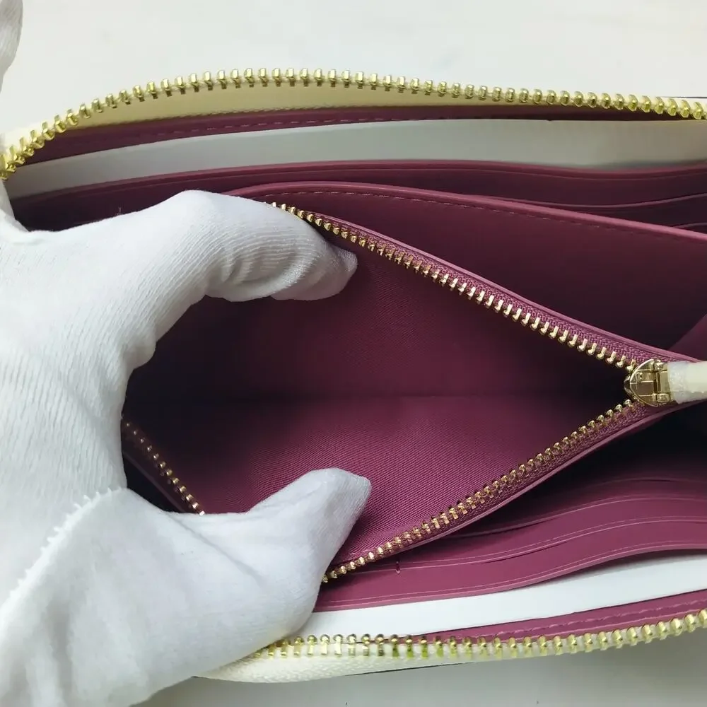 Coach chalk leather